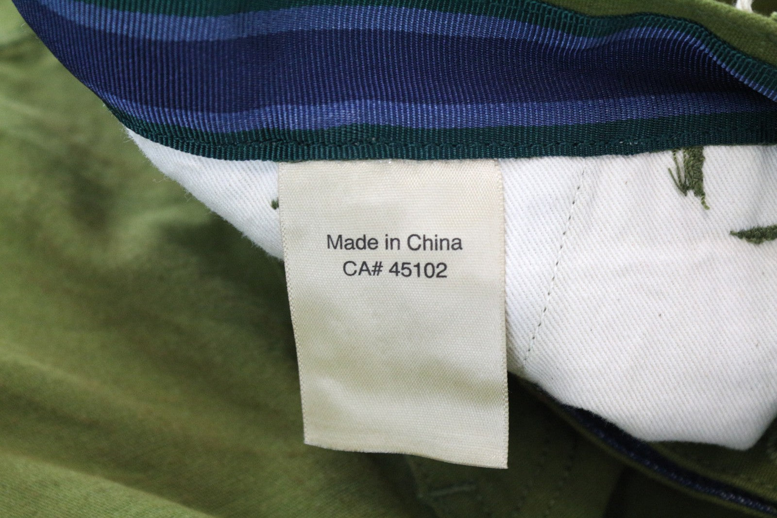 SCOTCH & SODA Ams Blauw Men's Trousers ~W37/L31 Slim Painted Effect Green