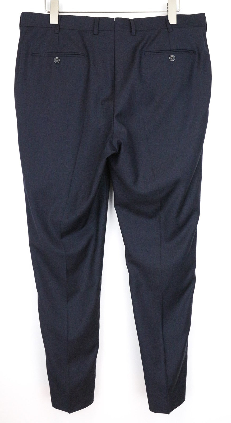 SUITSUPPLY Ferrara Men's Suit UK44S Navy Wool 2Pc Set with Vest & Trousers