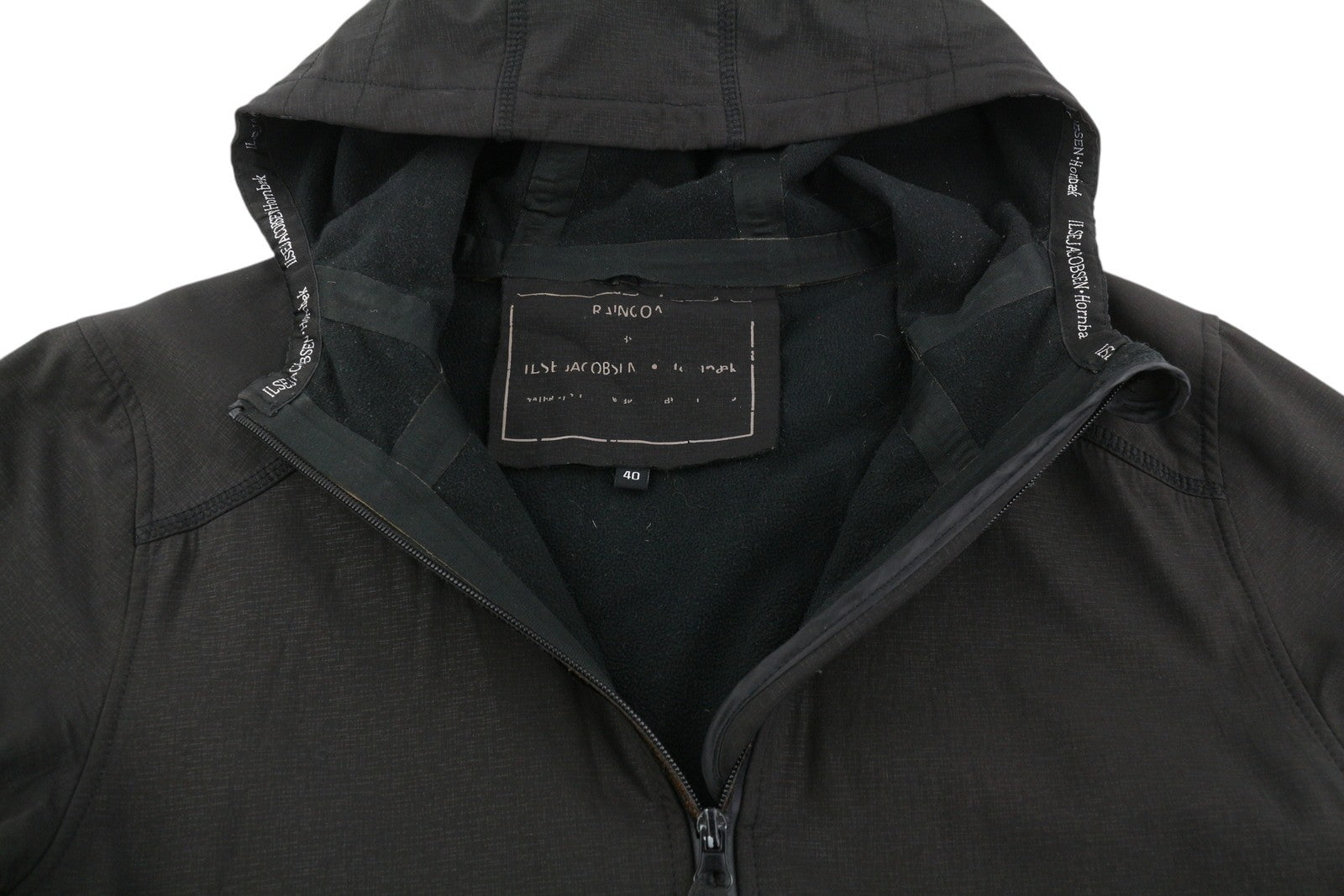 ILSE JACOBSEN Hornbaek Raincoat Women Jacket 40 Water Repellent Taped Seams