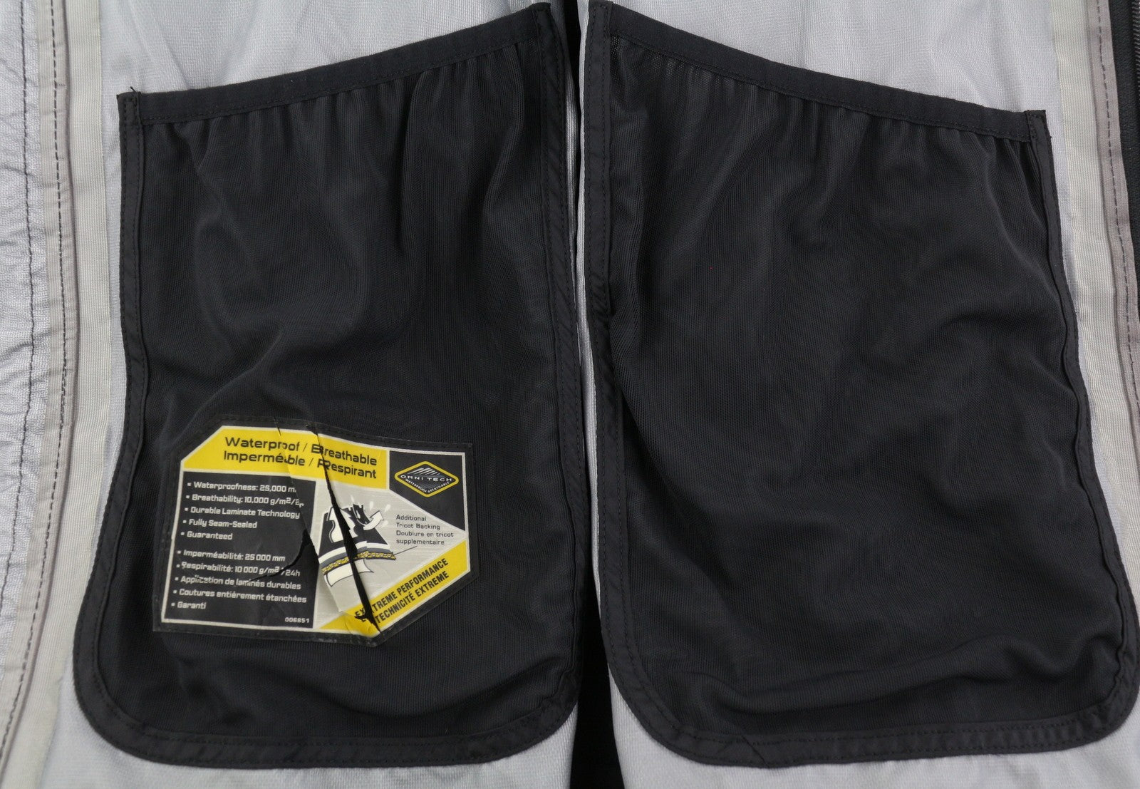 COLUMBIA Titanium Men Jacket S Black Omni-Tech Waterproof Removable Lining 2in1