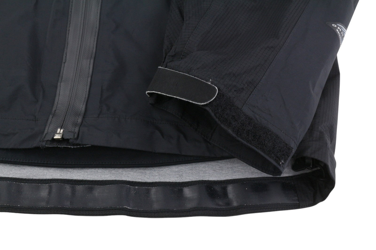 COLUMBIA Titanium Men Jacket S Black Omni-Tech Waterproof Removable Lining 2in1