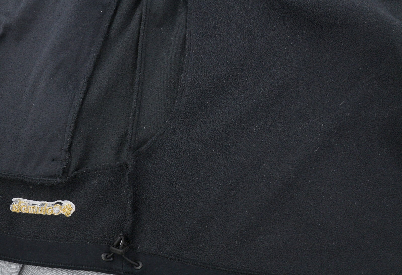 COLUMBIA Titanium Men Jacket S Black Omni-Tech Waterproof Removable Lining 2in1