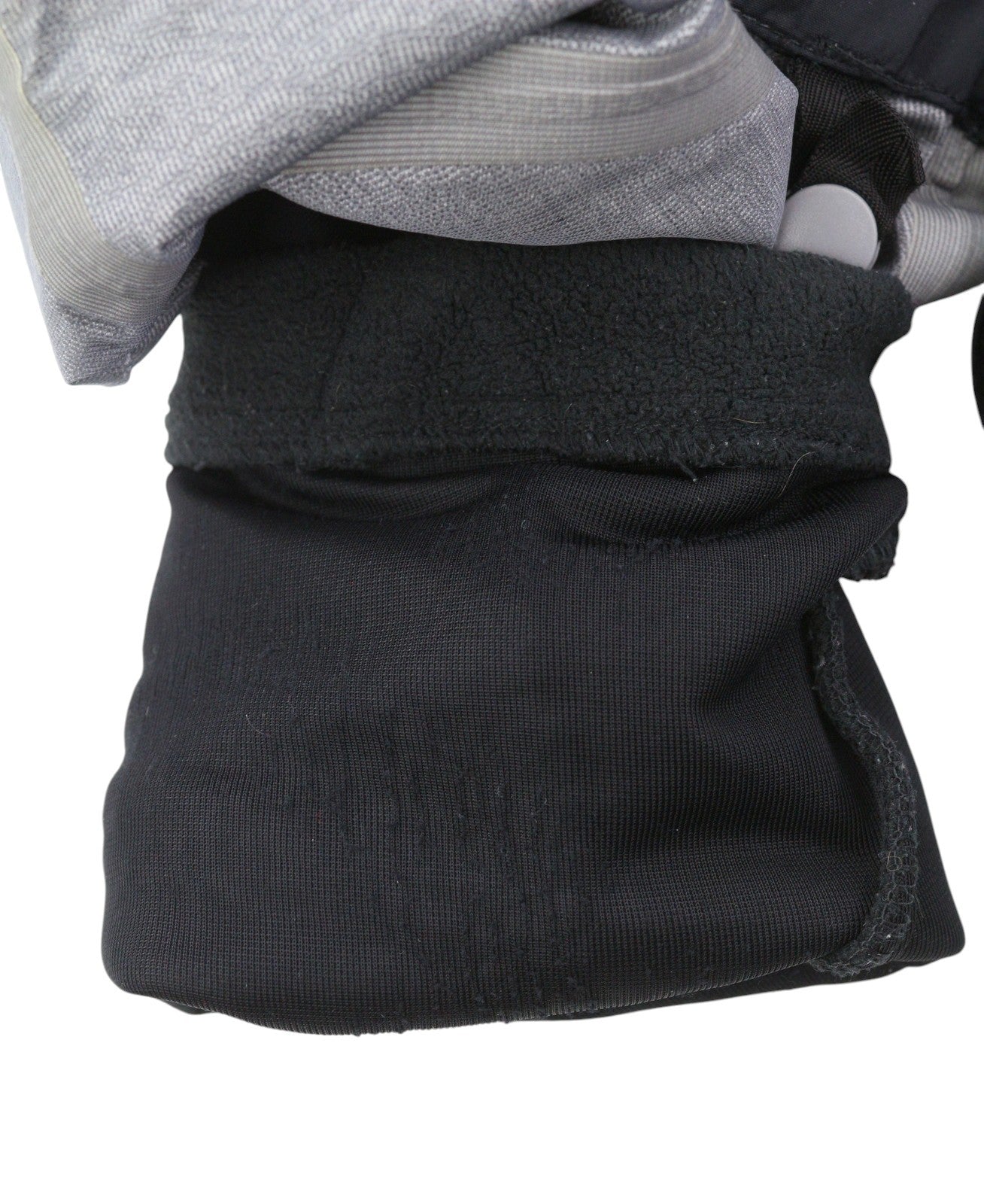 COLUMBIA Titanium Men Jacket S Black Omni-Tech Waterproof Removable Lining 2in1