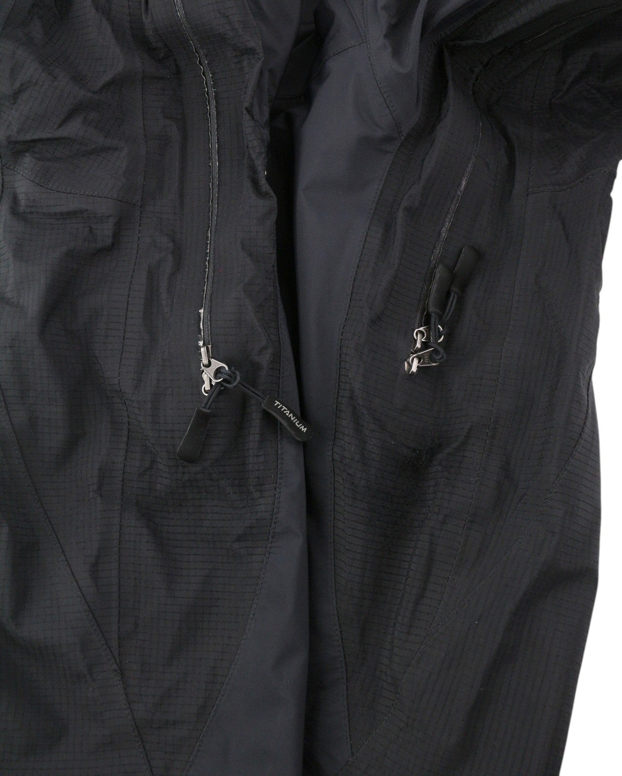 COLUMBIA Titanium Men Jacket S Black Omni-Tech Waterproof Removable Lining 2in1