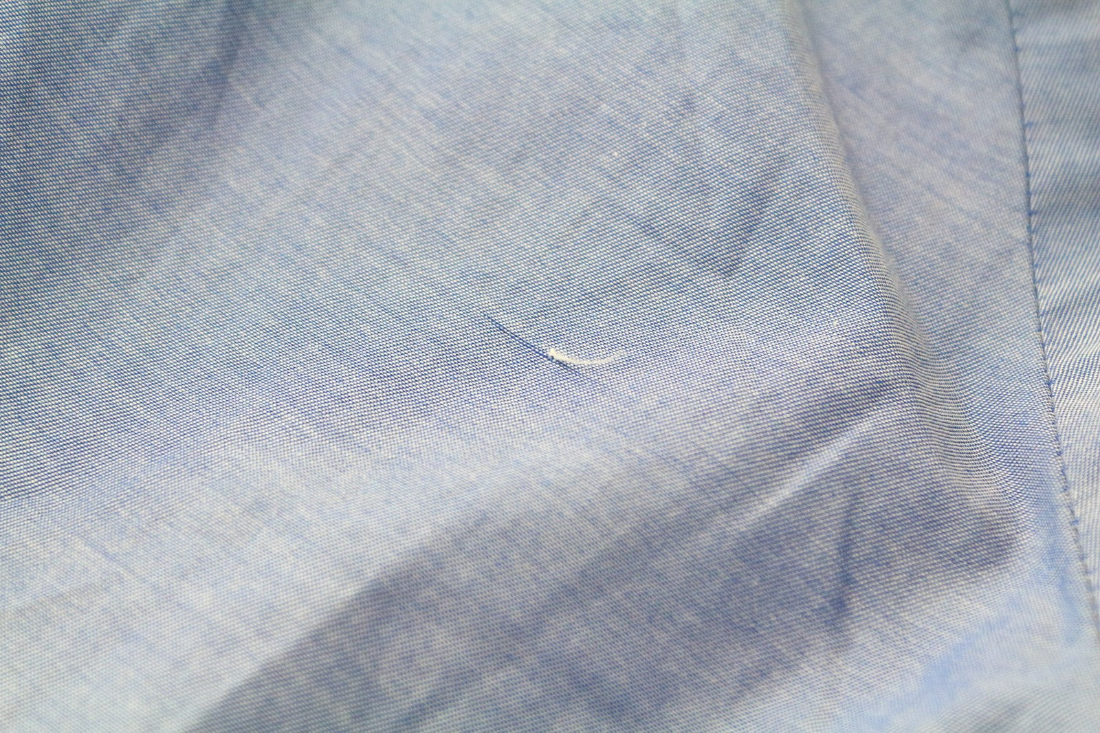 SCOTCH & SODA Ams Couture Men's Shirt S Slim Blue Cotton Button Long Sleeve