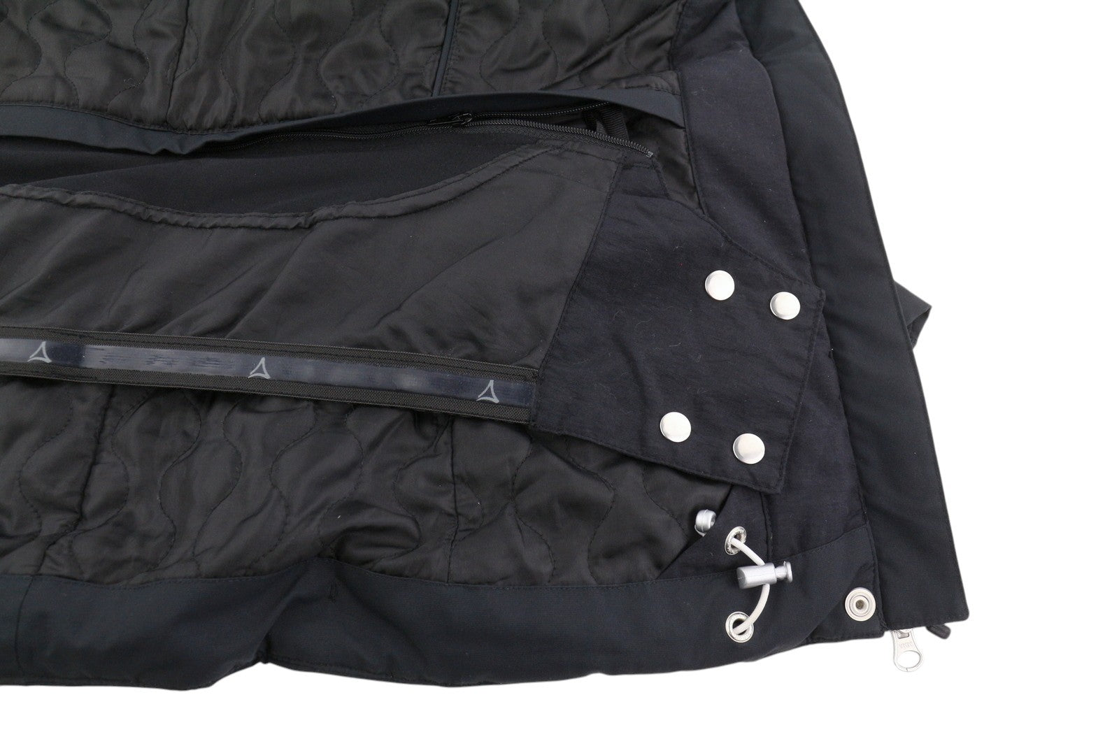 SCHOFFEL Ferry II Women Jacket UK20 Black Skiing Snow Skirt Hooded Insulated