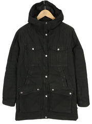 FJALLRAVEN 89259 - Greenland Parka Women Jacket S Black Hooded Zip Lightweight