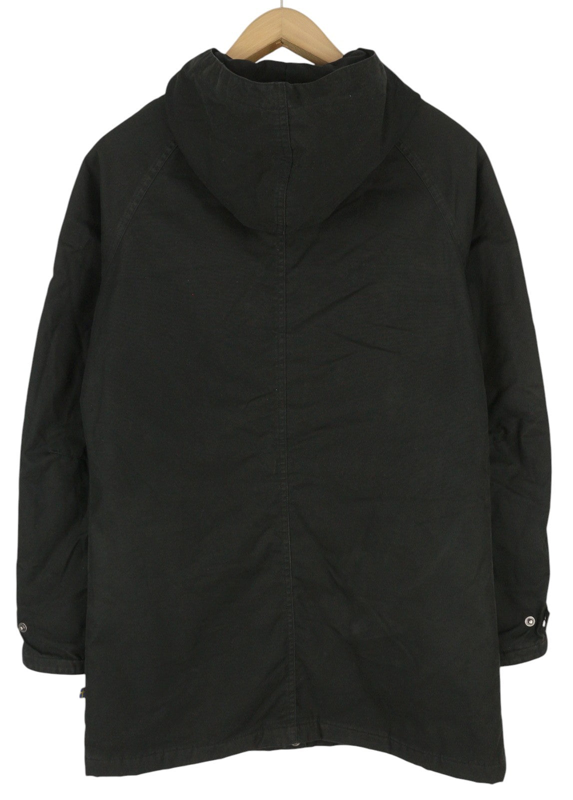 FJALLRAVEN 89259 - Greenland Parka Women Jacket S Black Hooded Zip Lightweight