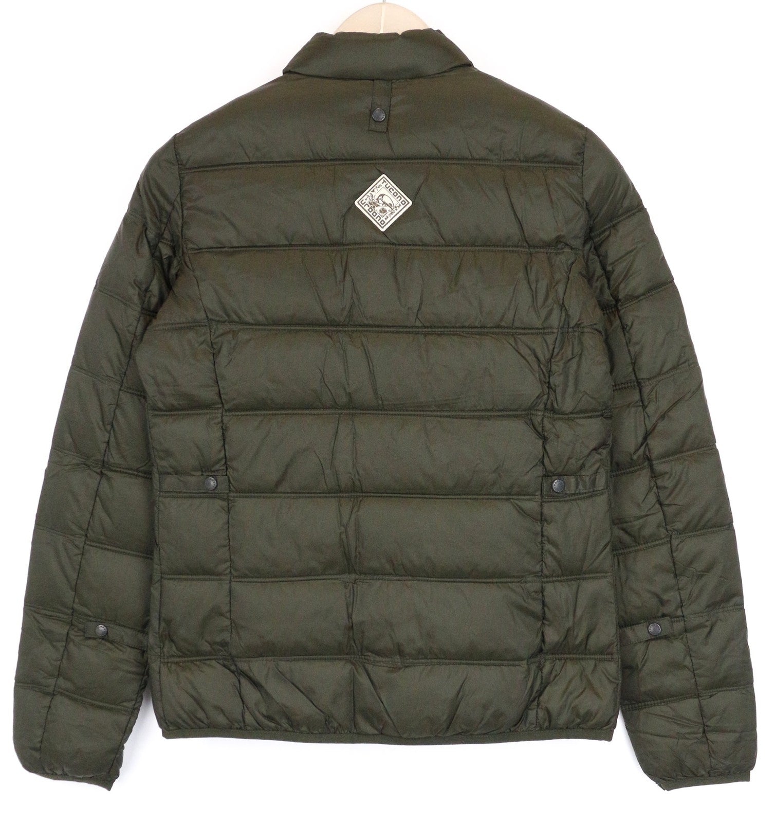 TUCANO URBANO Low Dan Women's Jacket IT42 Green Thermal Padded Water-Repel