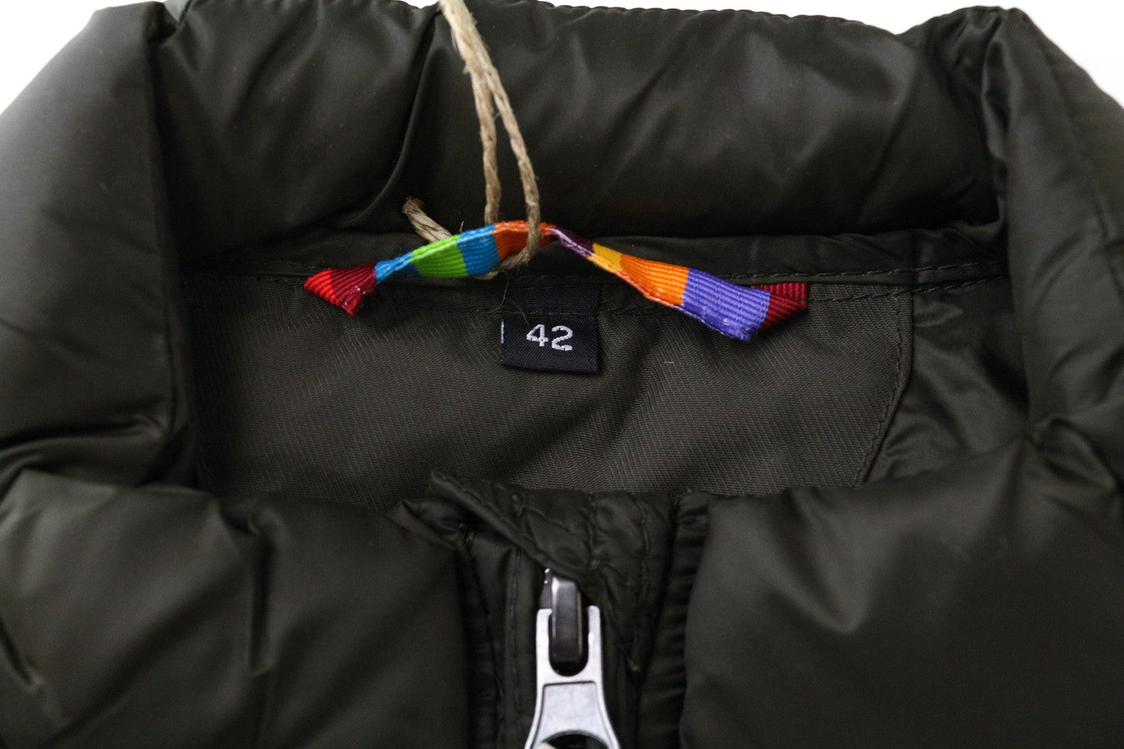 TUCANO URBANO Low Dan Women's Jacket IT42 Green Thermal Padded Water-Repel