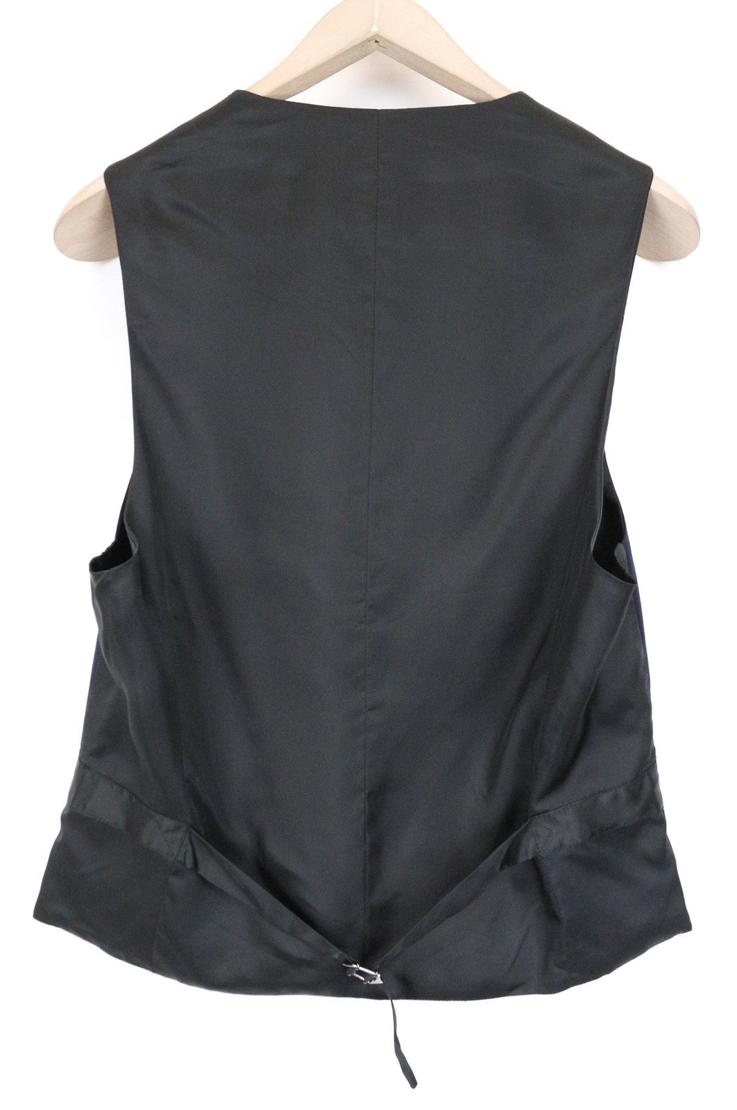 SUITSUPPLY U-neck Men's Suit UK38R Wool Blue 2Pc with Trousers Waistcoat Formal