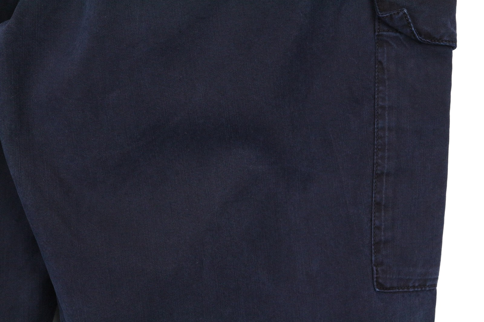 DENHAM Tara Women's Pants W28/L30 Navy Cotton Blend Relaxed Fit Cargo Casual