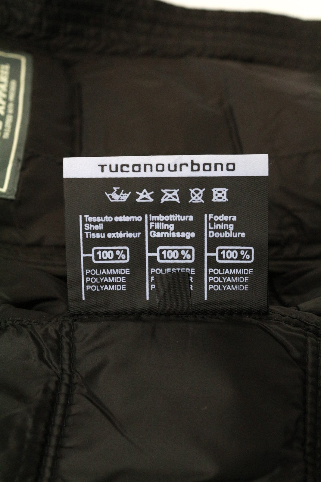 TUCANO URBANO Low Dan Women's Jacket IT38 Black Waterproof Zipped Thermal