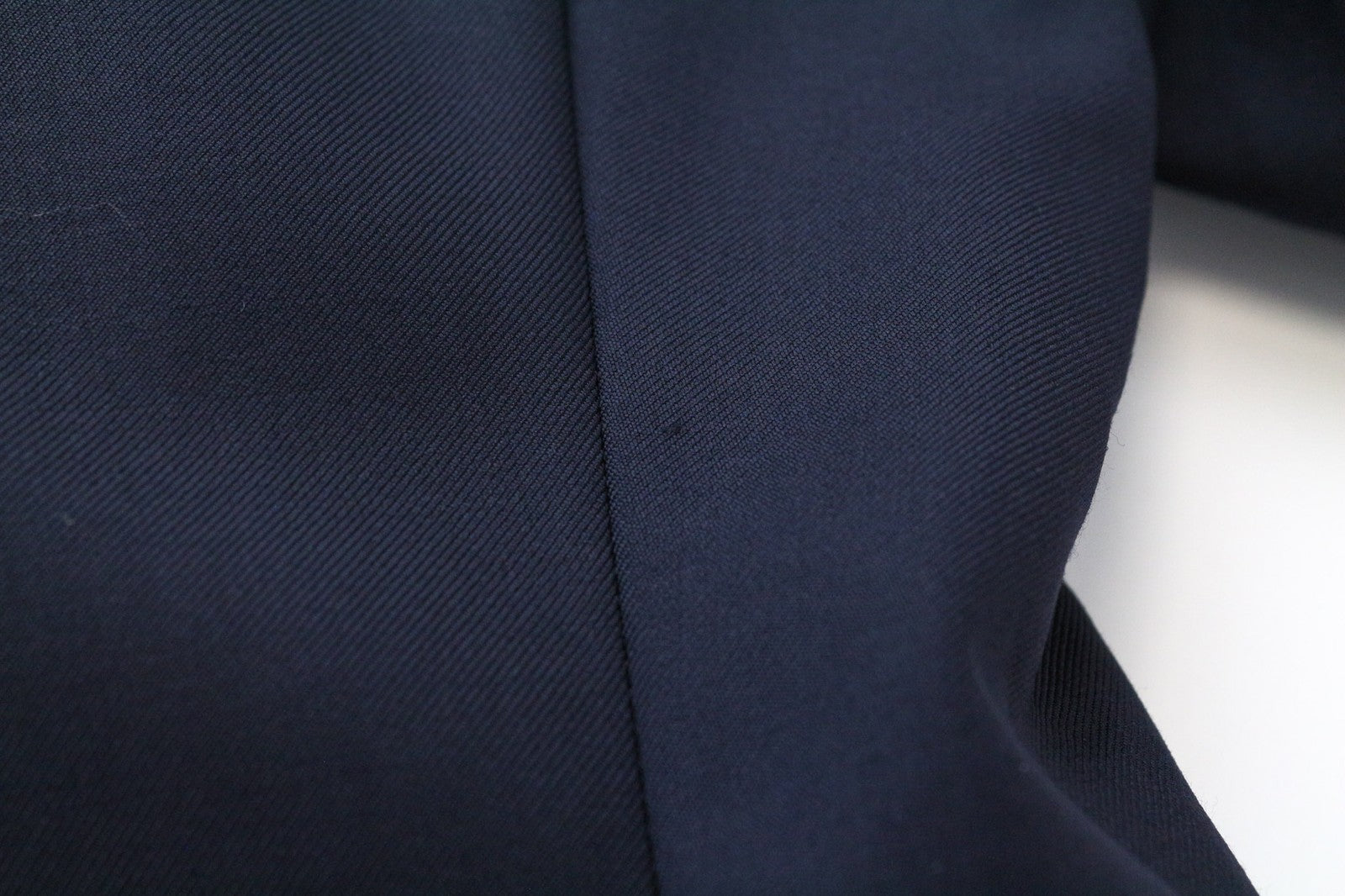 SUITSUPPLY La Spalla vyriškas švarkas UK38S mėlynas vilnonis vieneilis švarkas su pamušalu 