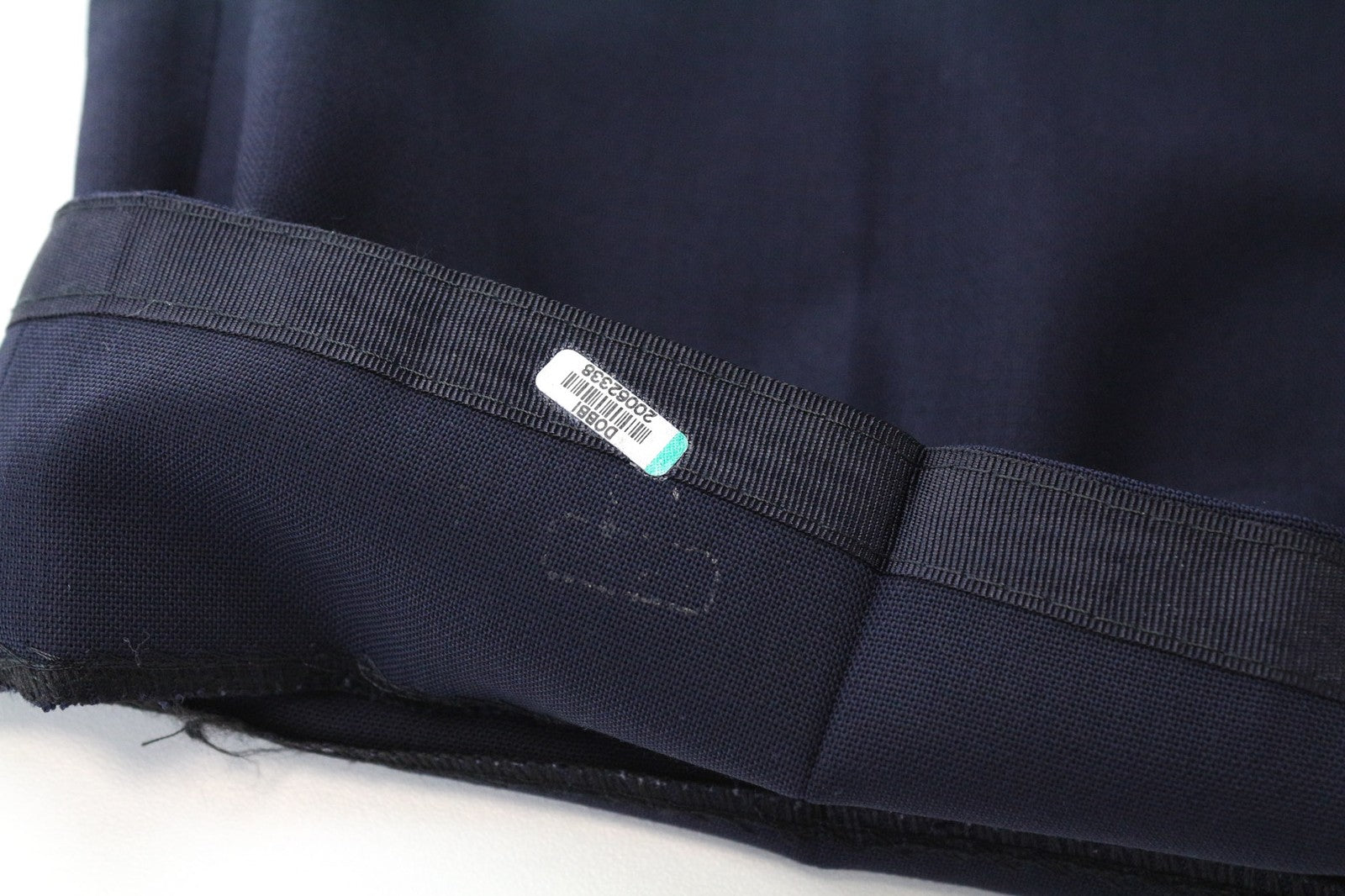 SUITSUPPLY Soho Traveller Men's Pants UK44R Wool Blue Lined Side Adjusters