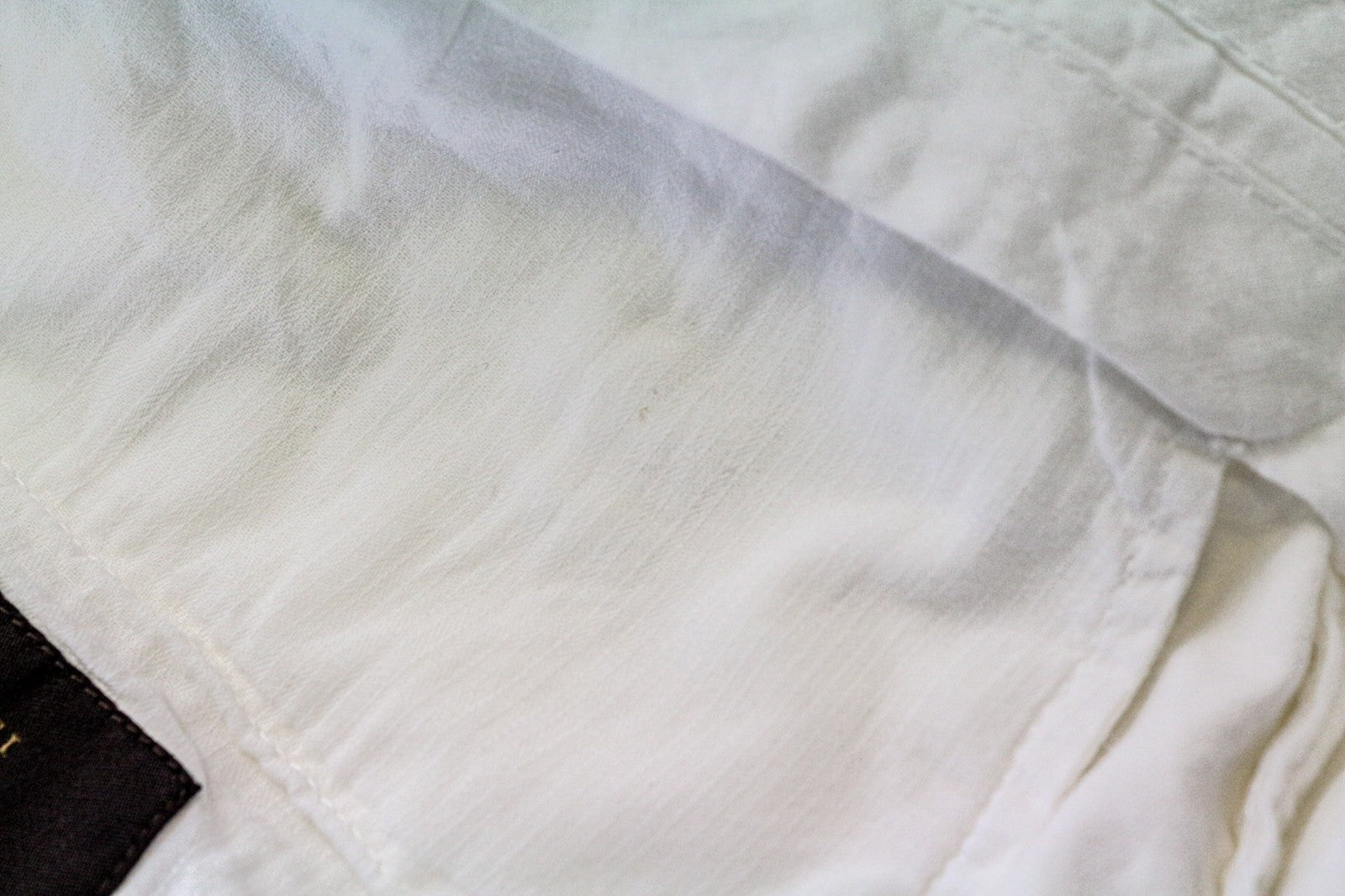 SUITSUPPLY Porto Novo Men's Pants UK32R White Slim Chino Stretch Flat Front