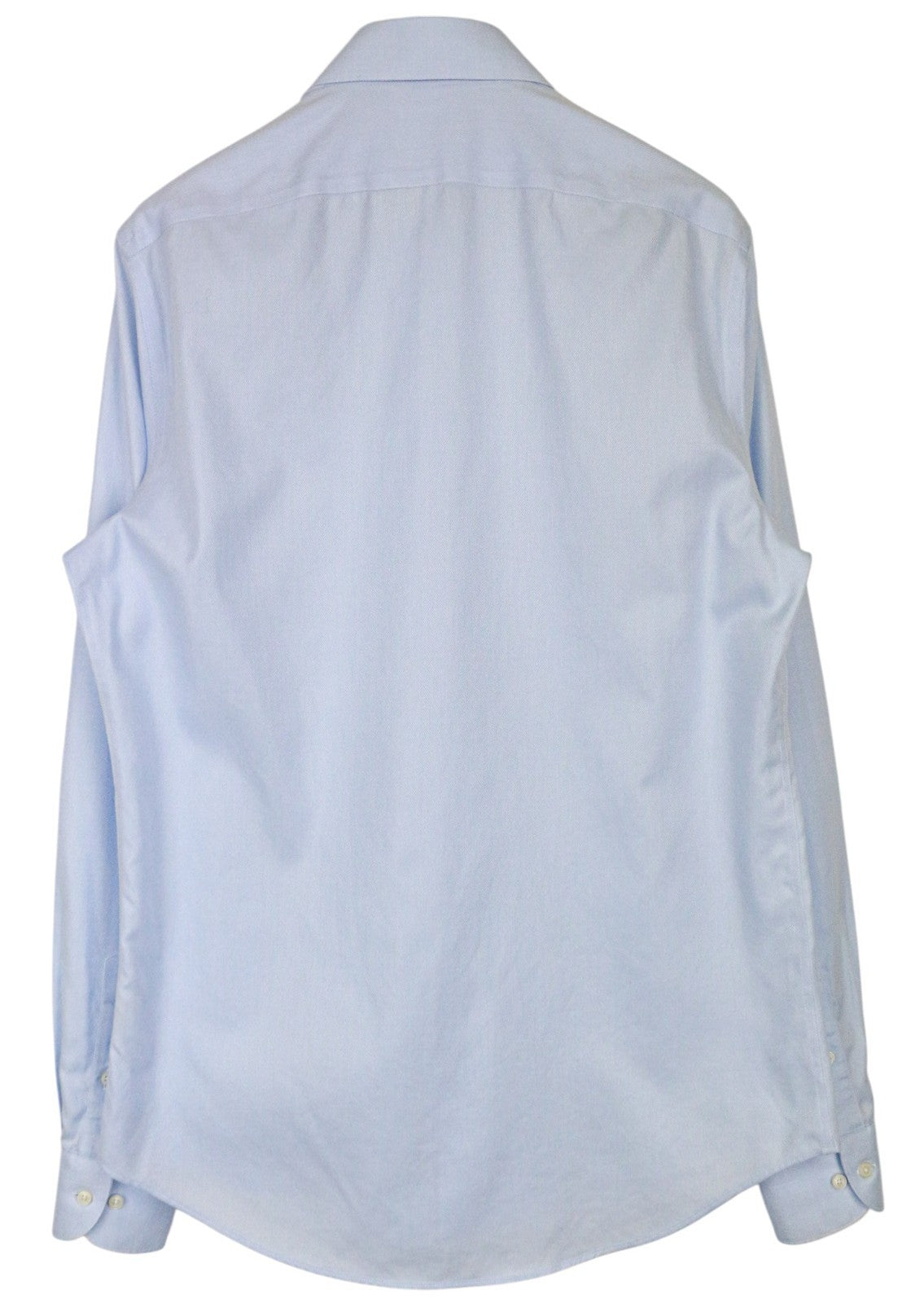 SUITSUPPLY Men's Formal Shirt 41L/16L Slim Blue Pure Cotton Cutaway Collar