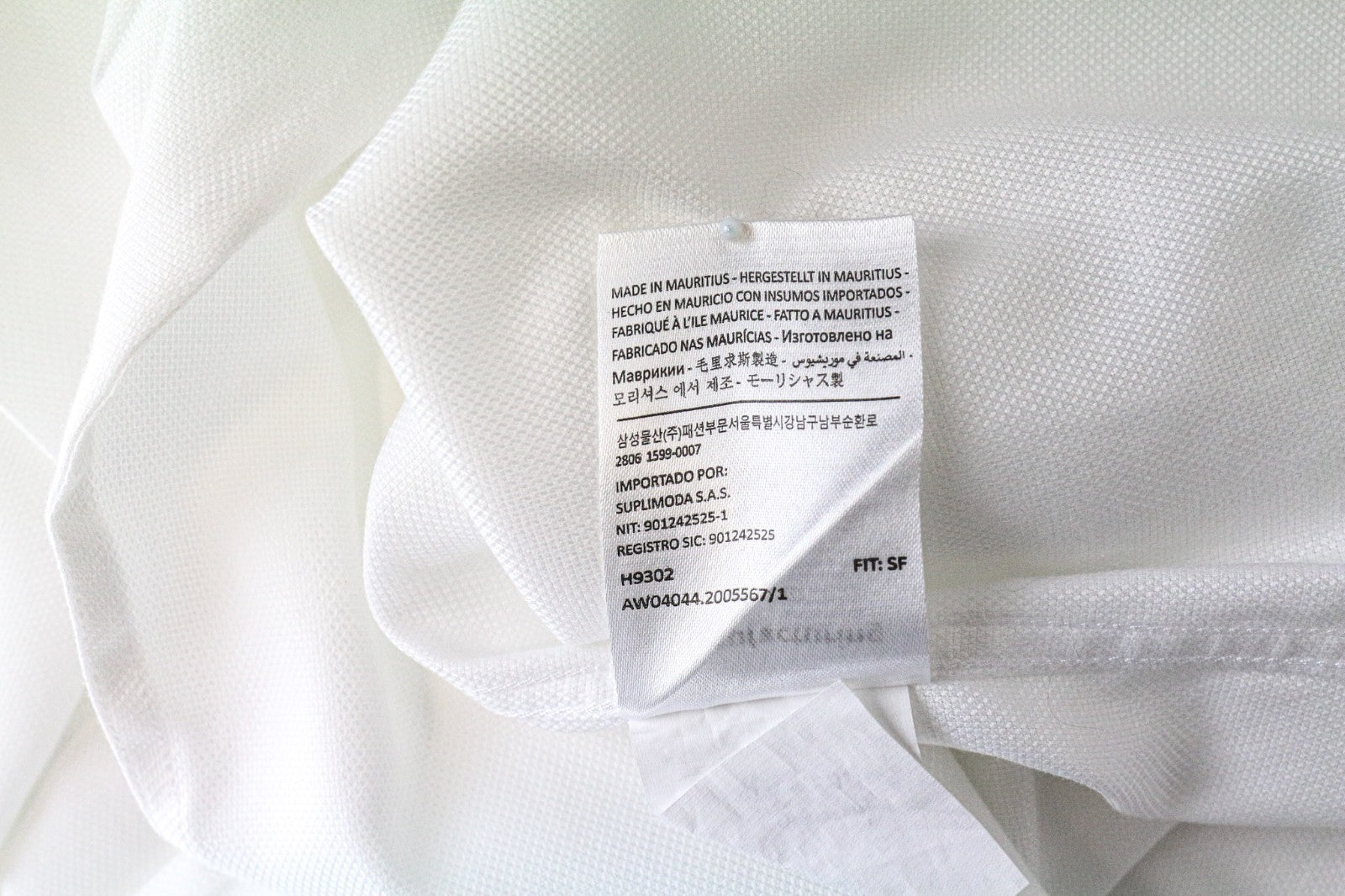 SUITSUPPLY Traveller Men's Formal Shirt 40/15.75 Slim White Pure Long Sleeve