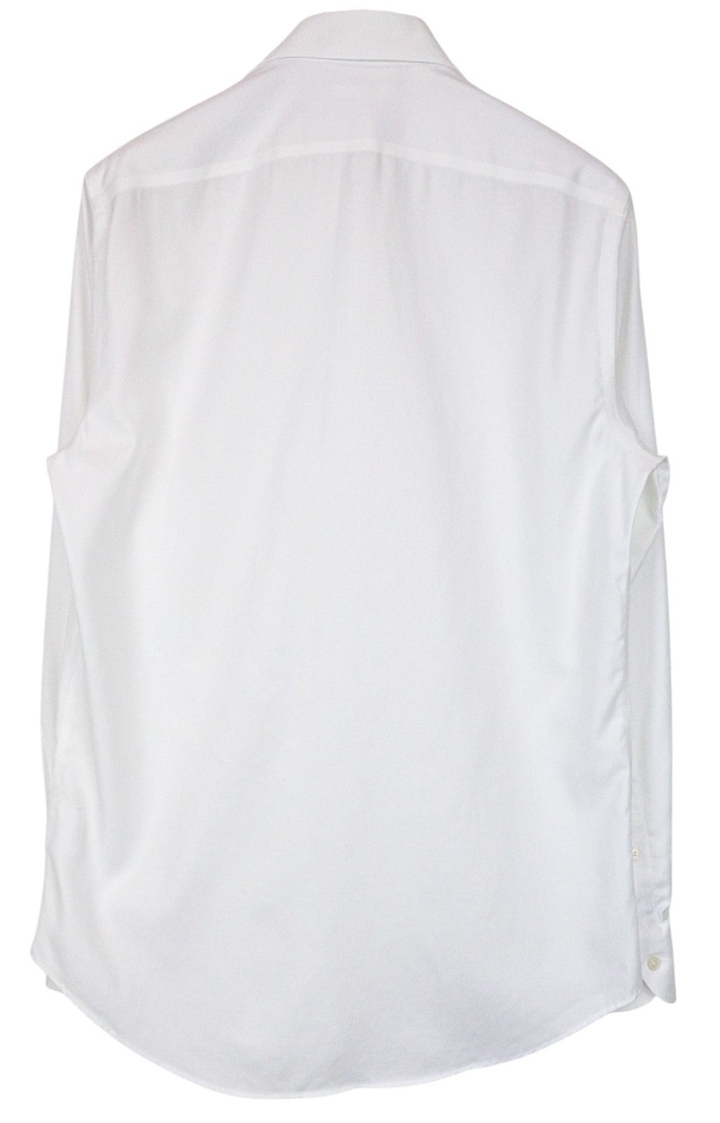 SUITSUPPLY Traveller Men's Formal Shirt 40/15.75 Slim White Pure Button-Up