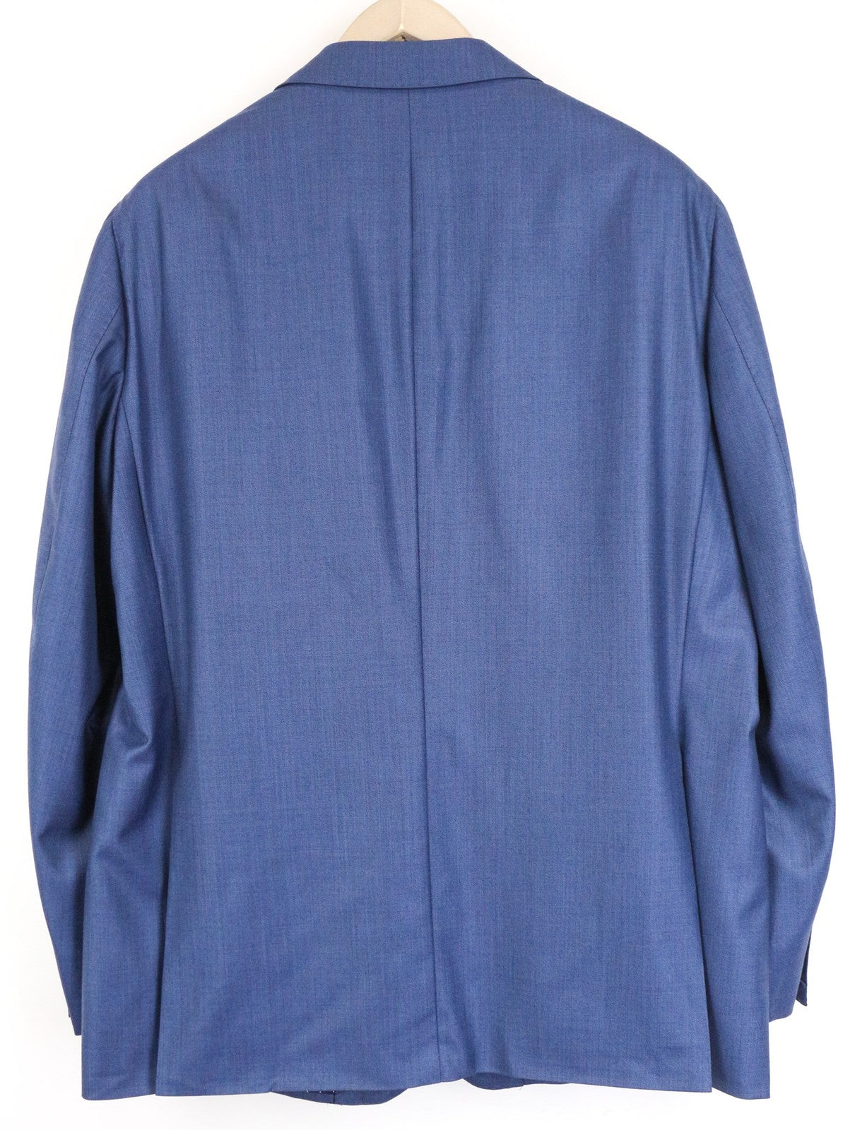 SUITSUPPLY La Spalla vyriškas švarkas UK48S vidutinės mėlynos spalvos plonas vilnonis švarkas S150s ryklio odos audinys 