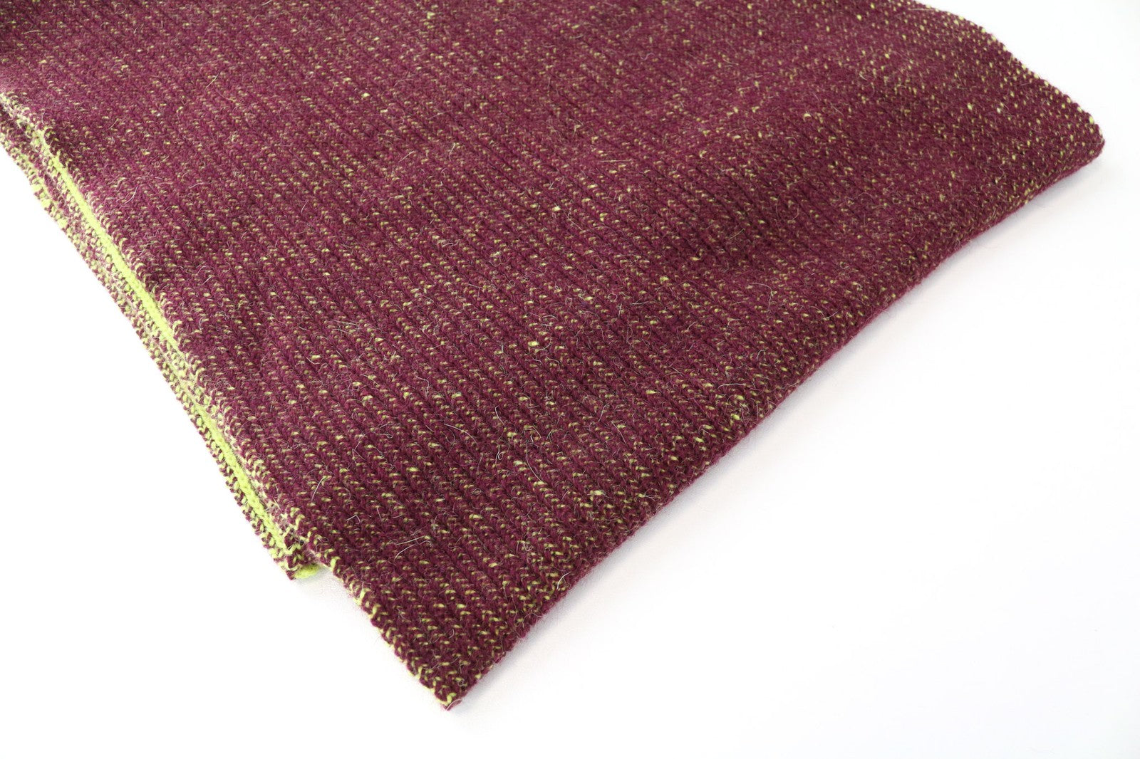 MAISON SCOTCH Women Scarf OS Purple Green Infinite Knitted