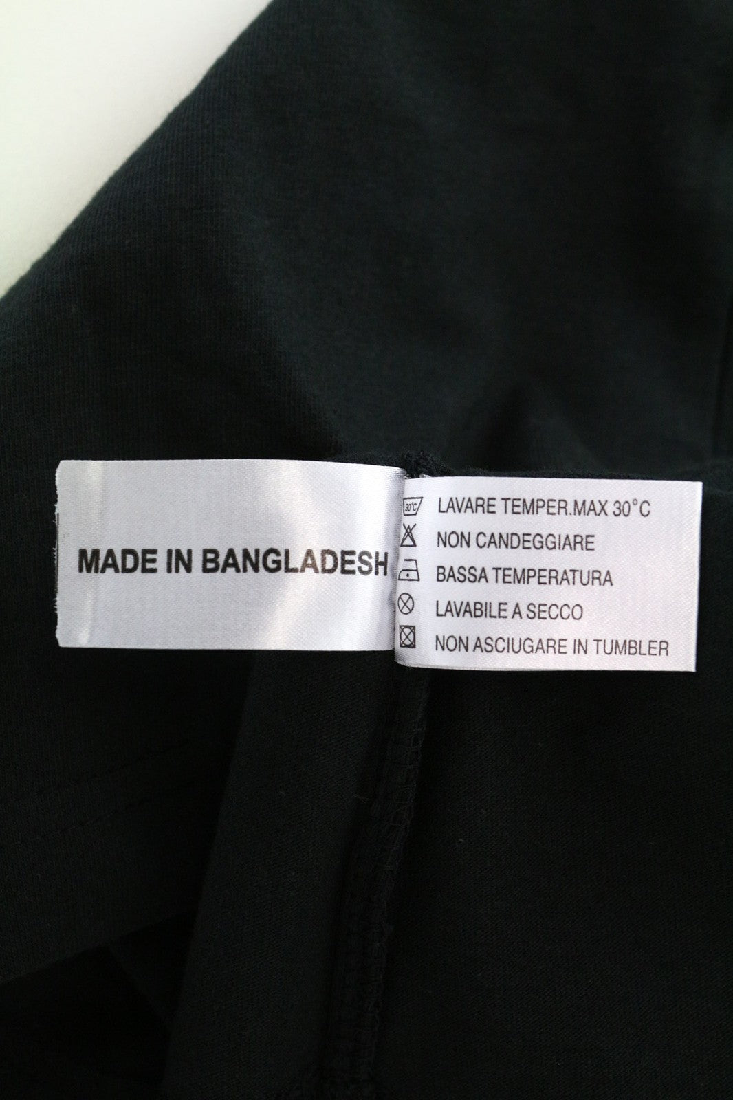 TUCANO URBANO T-TU Women T-Shirt S Black Jersey Pure Cotton Pullover