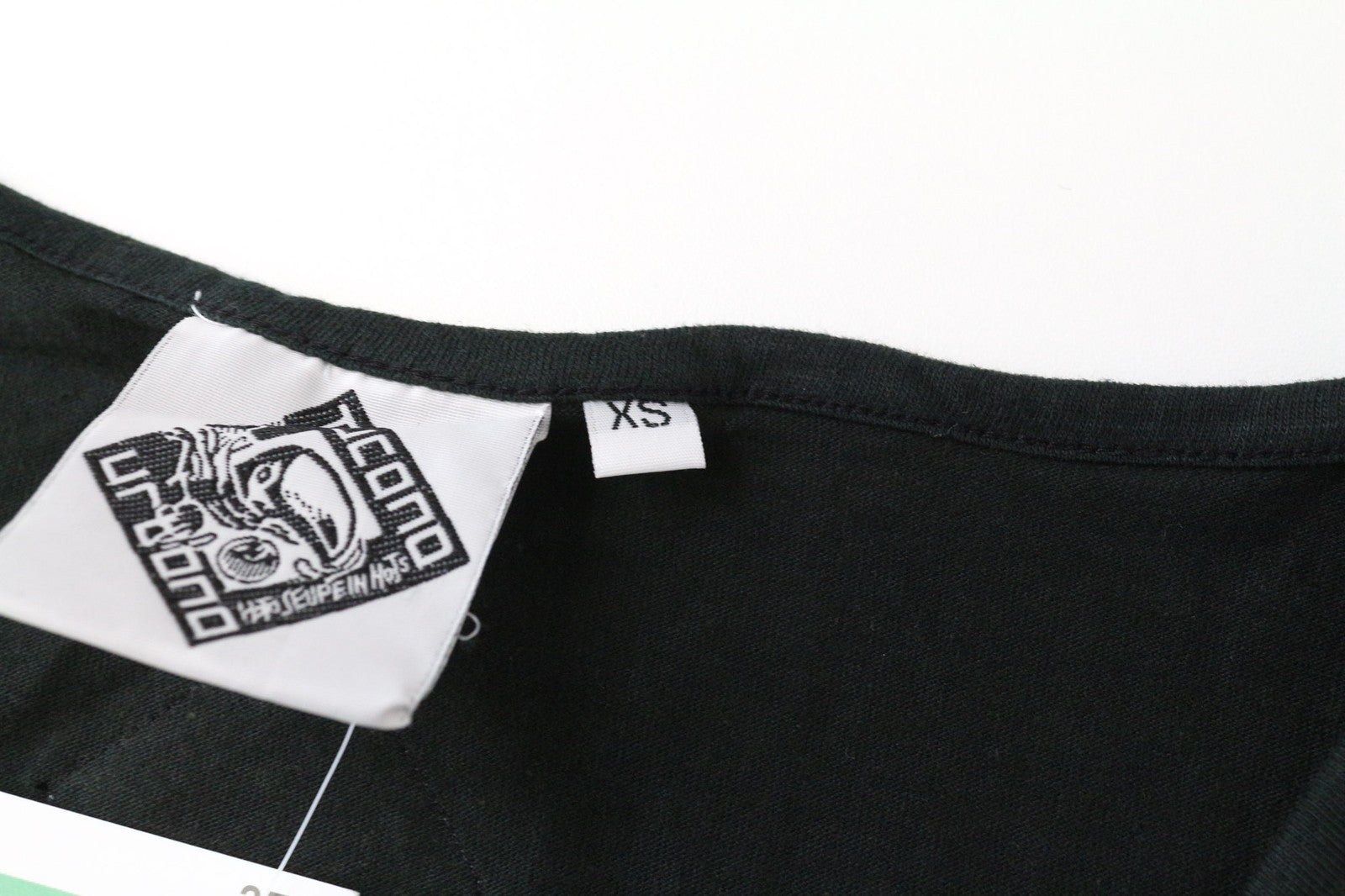 TUCANO URBANO T-TU Lady Women T-Shirt XS Black Jersey Pullover V Neck