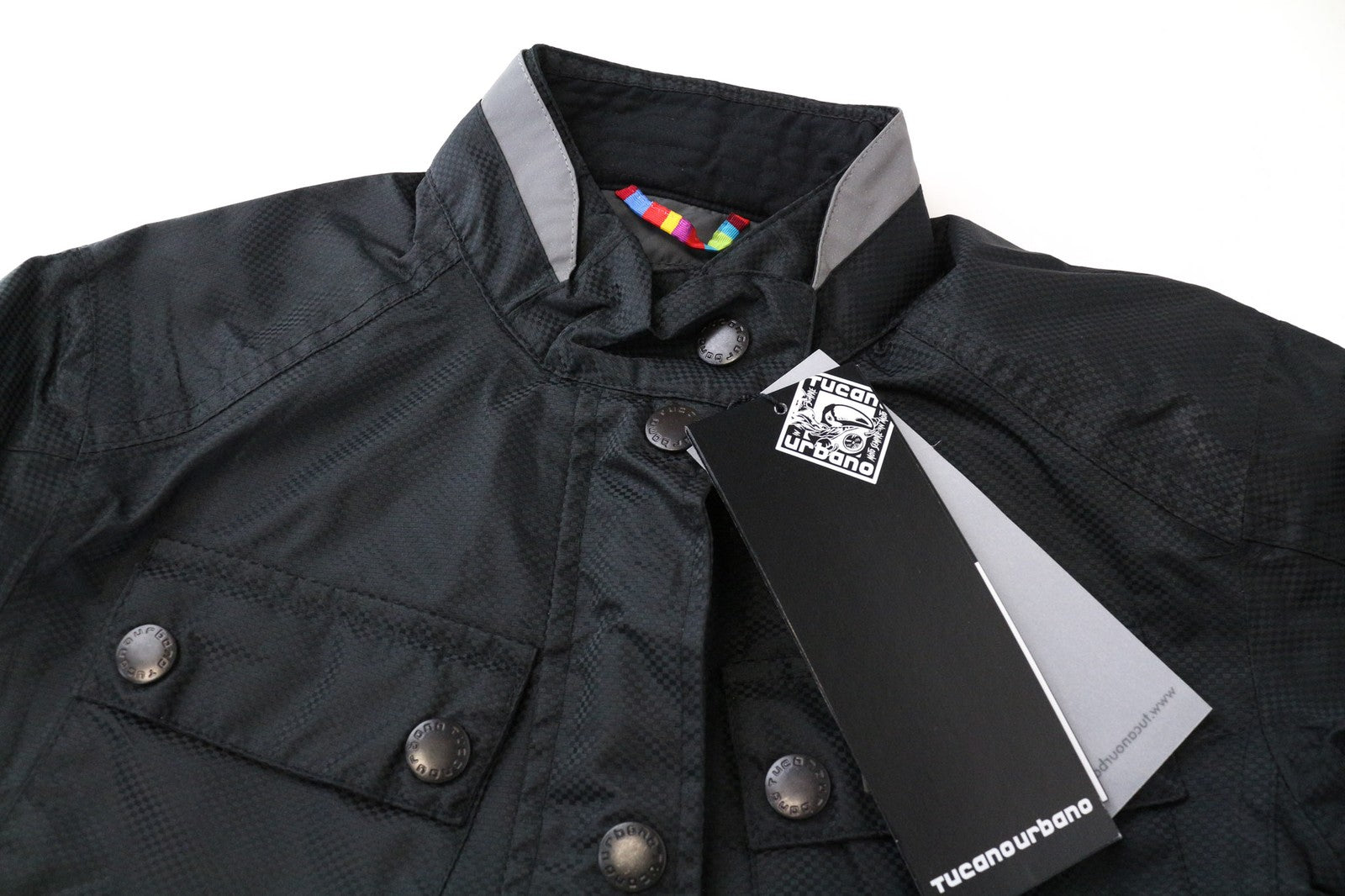 TUCANO URBANO Tina Women Jacket IT 38 Black Breathable Windproof Waterpoof