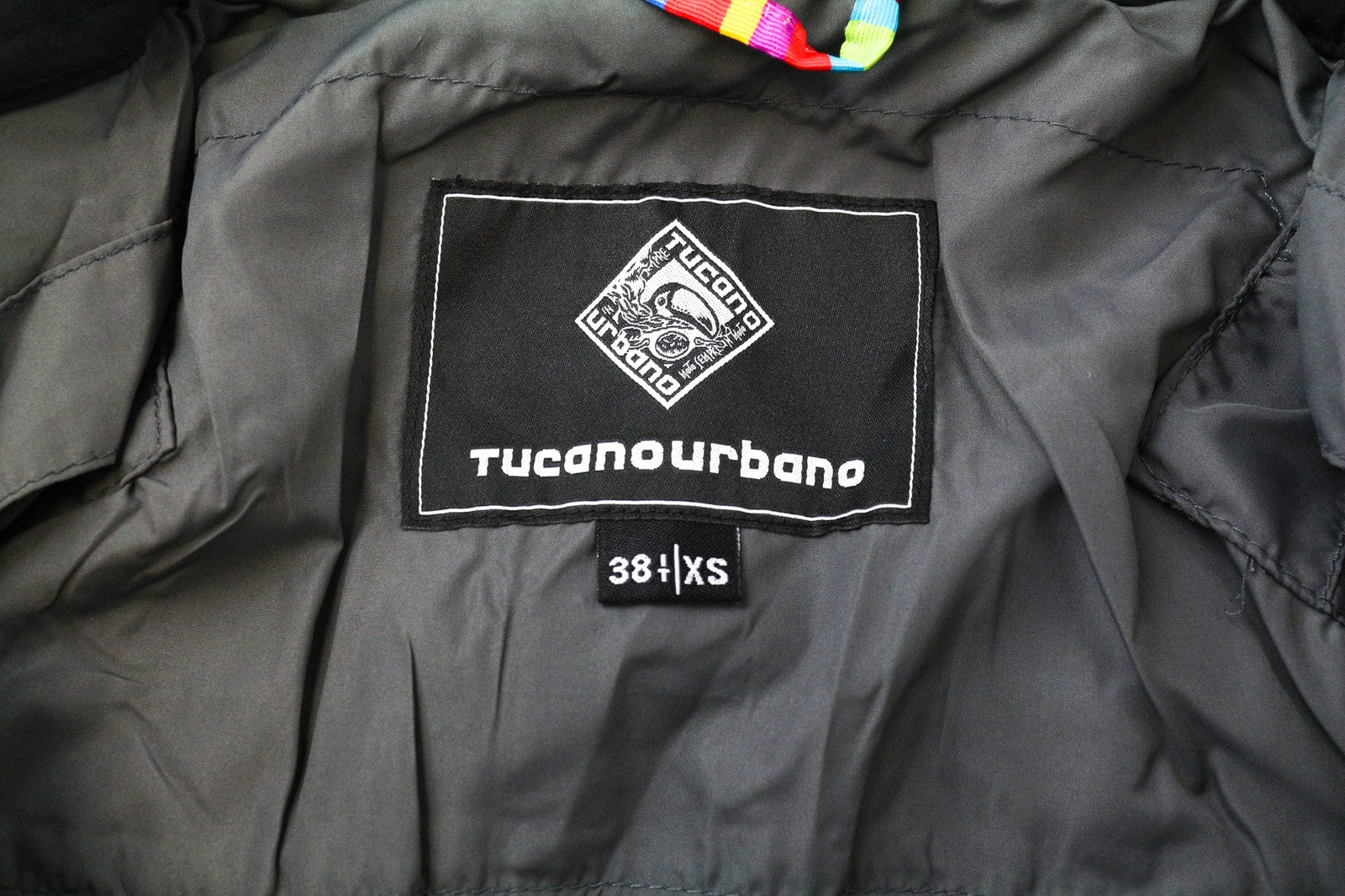 TUCANO URBANO Tina Women Jacket IT 38 Black Breathable Windproof Waterpoof