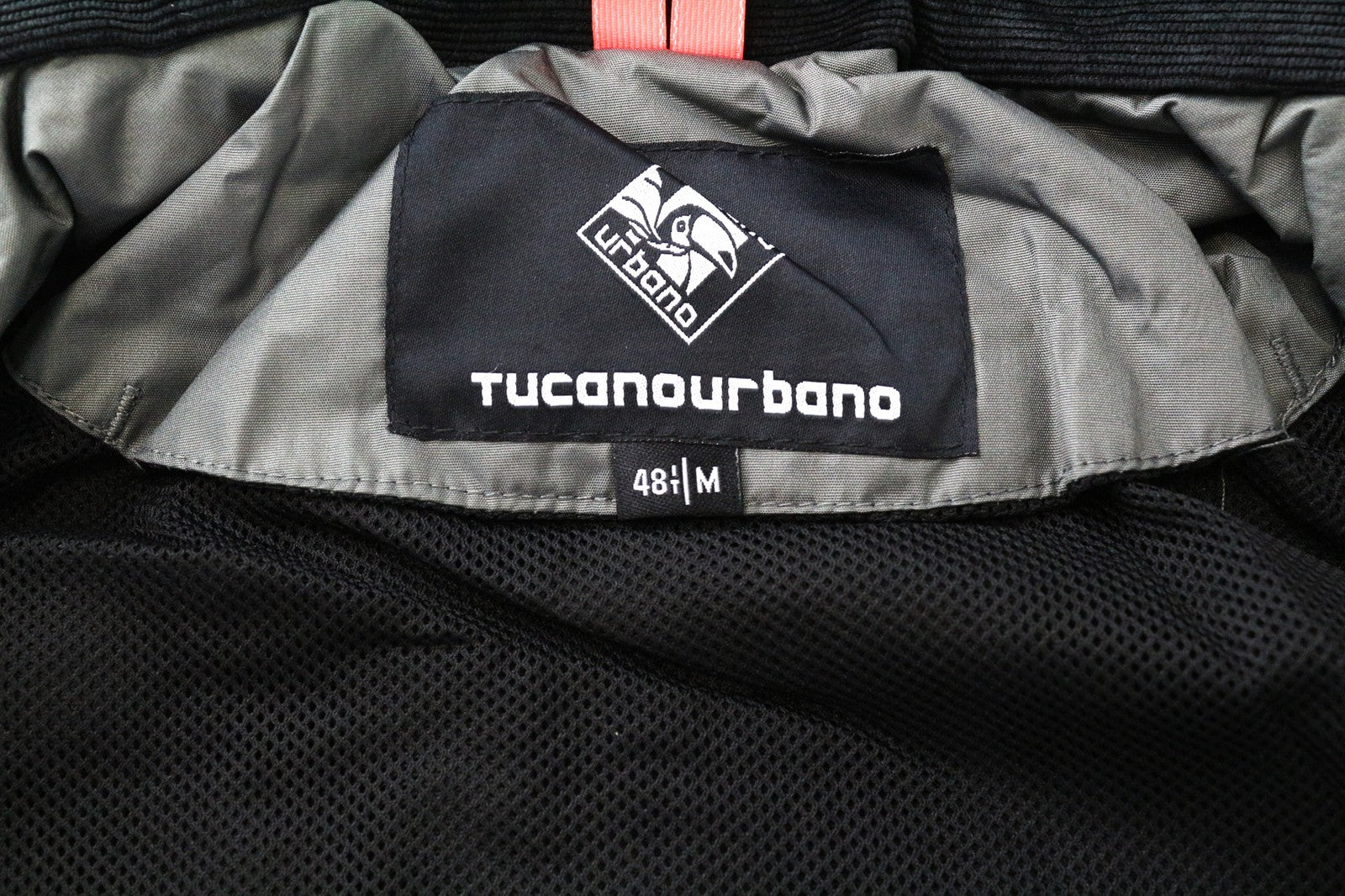 TUCANO URBANO New Tucanji Men's Jacket IT48 Grey MotoWindbreaker Breathable