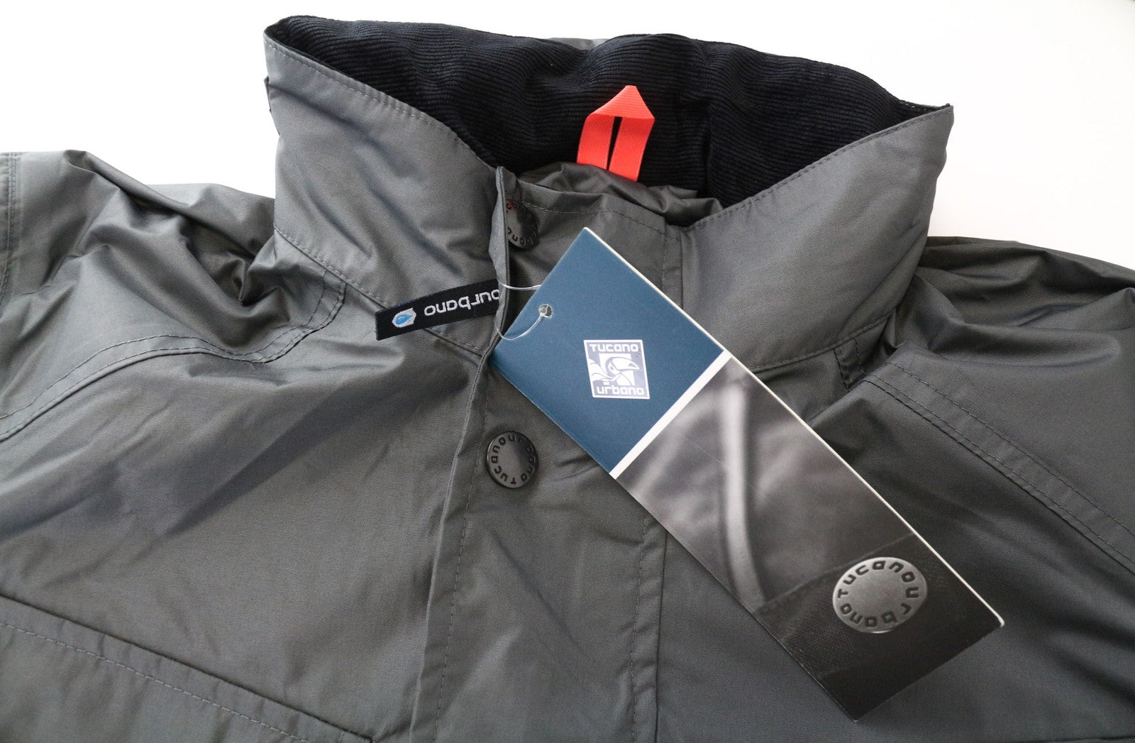 TUCANO URBANO New Tucanji Men's Jacket IT48 Grey MotoWindbreaker Breathable