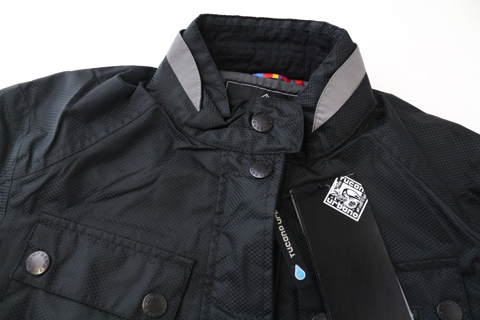 TUCANO URBANO Tina Women Jacket IT 42 Black Breathable Windproof Reflective