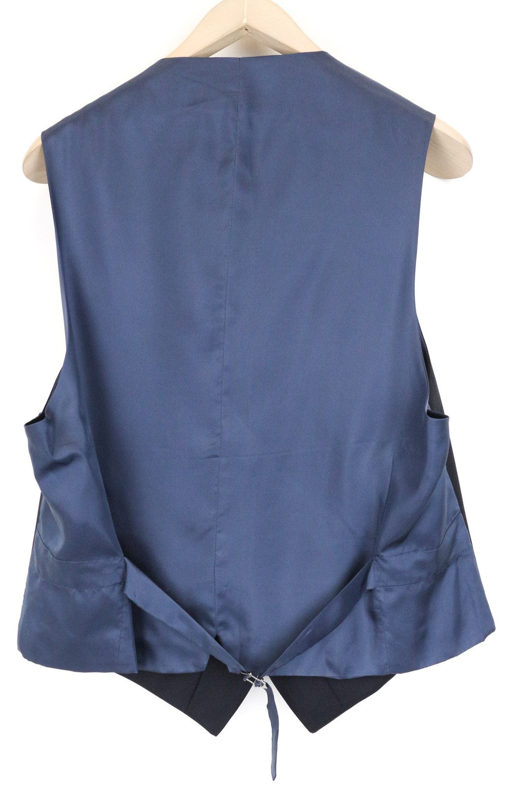 SUITSUPPLY Ferrara vyriška liemenė UK44S mėlyna oficiali vilnonė vienaeilė 