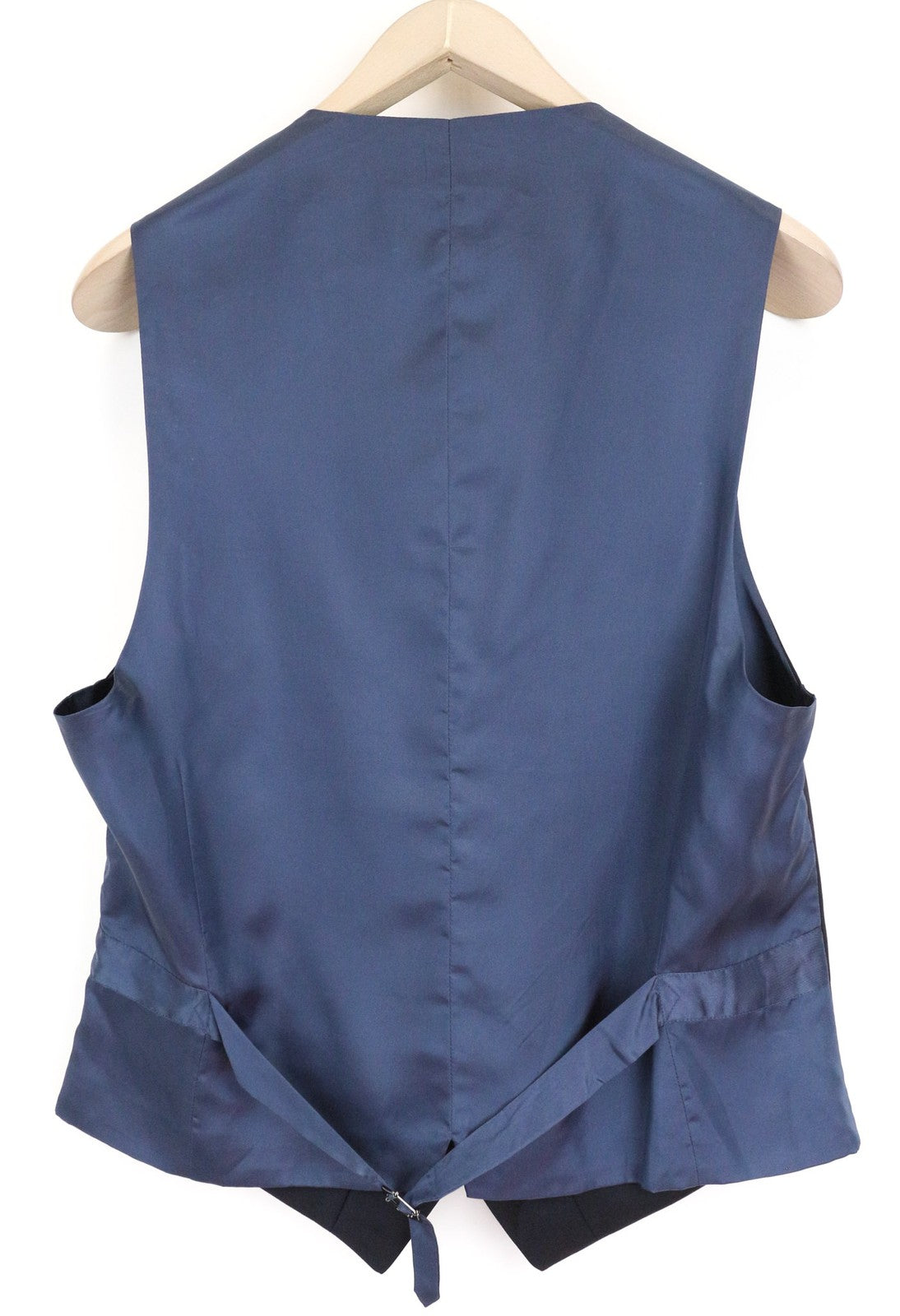 SUITSUPPLY Ferrara vyriška liemenė UK40R mėlyna vilnonė vieneilė su pamušalu 