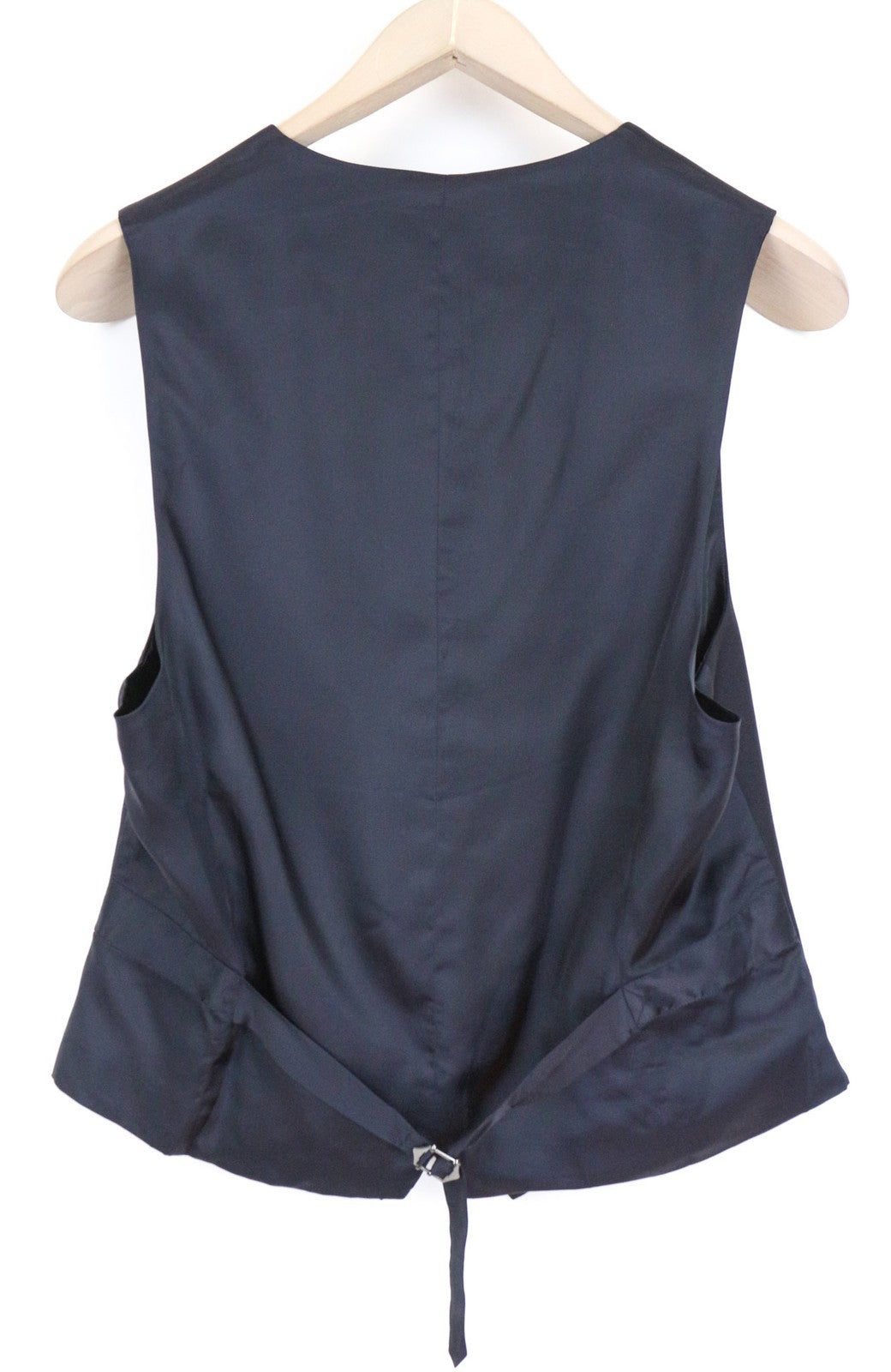 SUITSUPPLY Ferrara Men Suit UK36S Trousers Waistcoat Pure Wool Blue 2in1