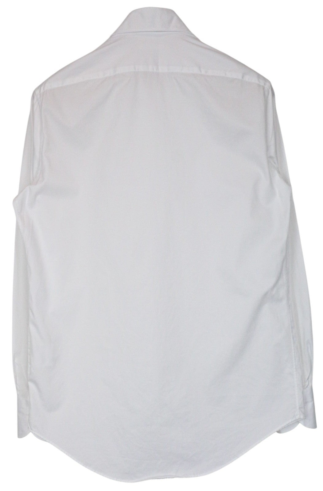 SUITSUPPLY Men's Formal Shirt 40/15 3/4 Slim White Pure Cotton Cutaway Collar