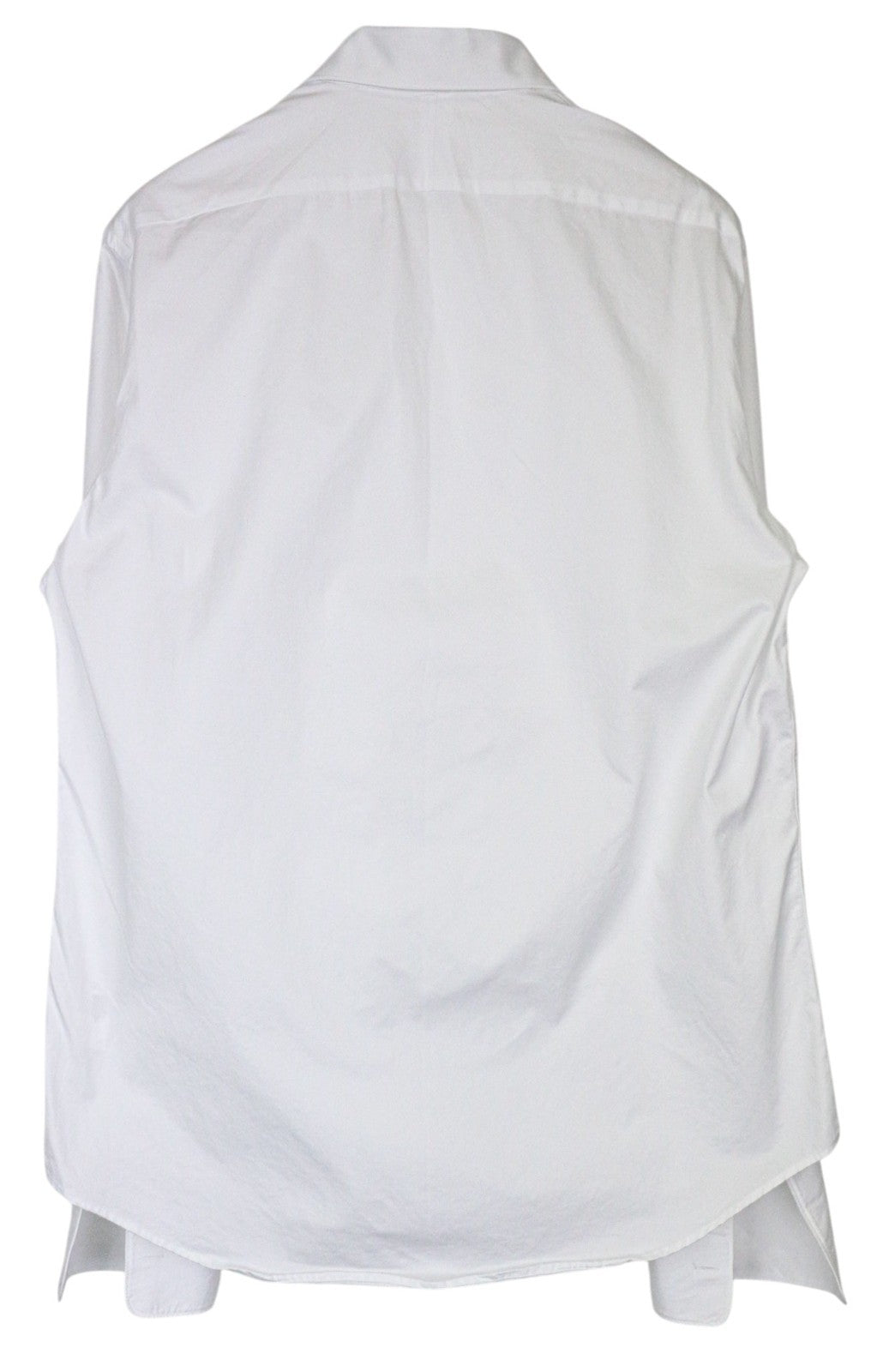 SUITSUPPLY Men's Formal Shirt 43/17 Slim White Pure Cotton Classic Long Sleeve