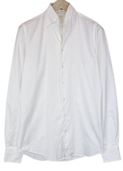 SUITSUPPLY Men's Formal Shirt 39L/40L/15 1/2L/15 3/4L Extra Slim White Cotton