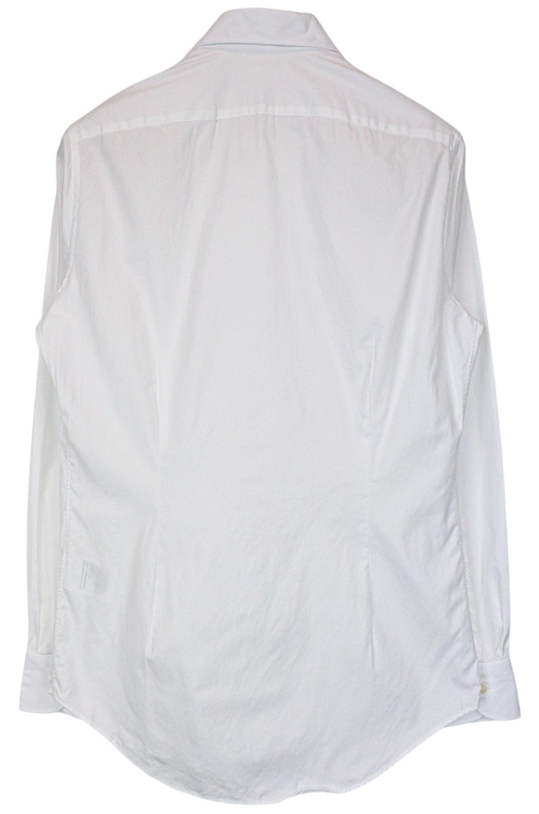 SUITSUPPLY Men's Formal Shirt 40/15 3/4 Extra Slim White Cutaway Button-Up