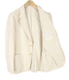 Beige Cotton Blazer