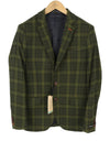 Green Polyester Blazer