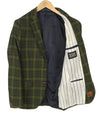 Green Polyester Blazer