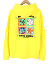Yellow Cotton Hoodie
