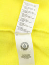 Yellow Cotton Hoodie