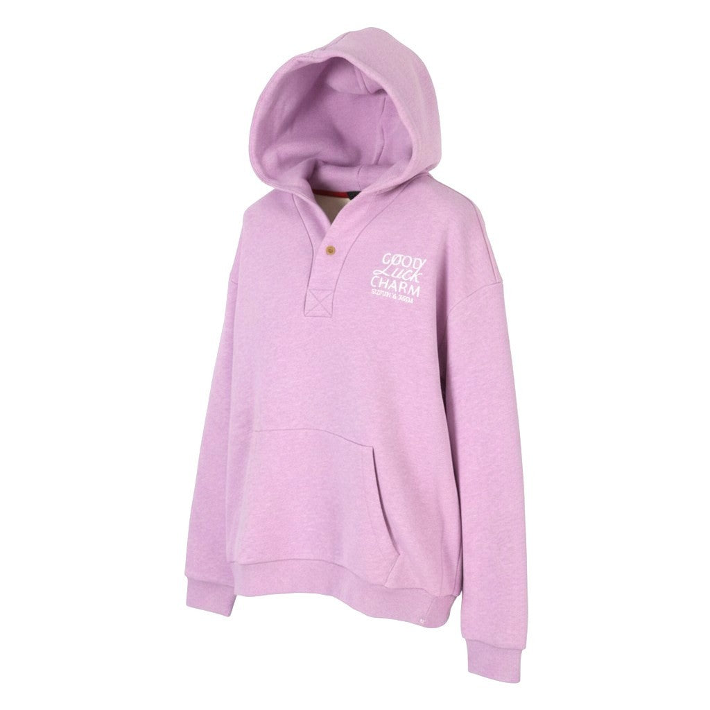 Purple Cotton Hoodie