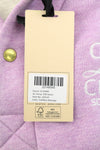 Purple Cotton Hoodie