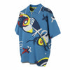 Blue Cotton Polos