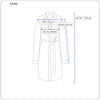 Dress Blue Aster Satin
