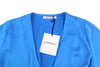 Dress Blue Aster Satin