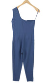 Blue Polyester Jumpsuit